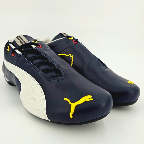 Puma- Scuderia Ferrari 10th Anniversary Future Cat Blue Leather Shoes Mens US 12 main image 9